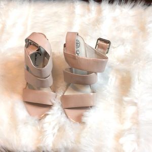 Jeffrey Campbell Leather Strappy Heels Size 8